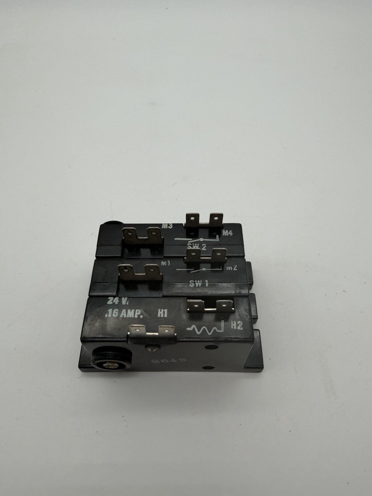 White-Rodgers 24A52-109 Time Delay Relay 24V AC 0.16A Metal Control Panel