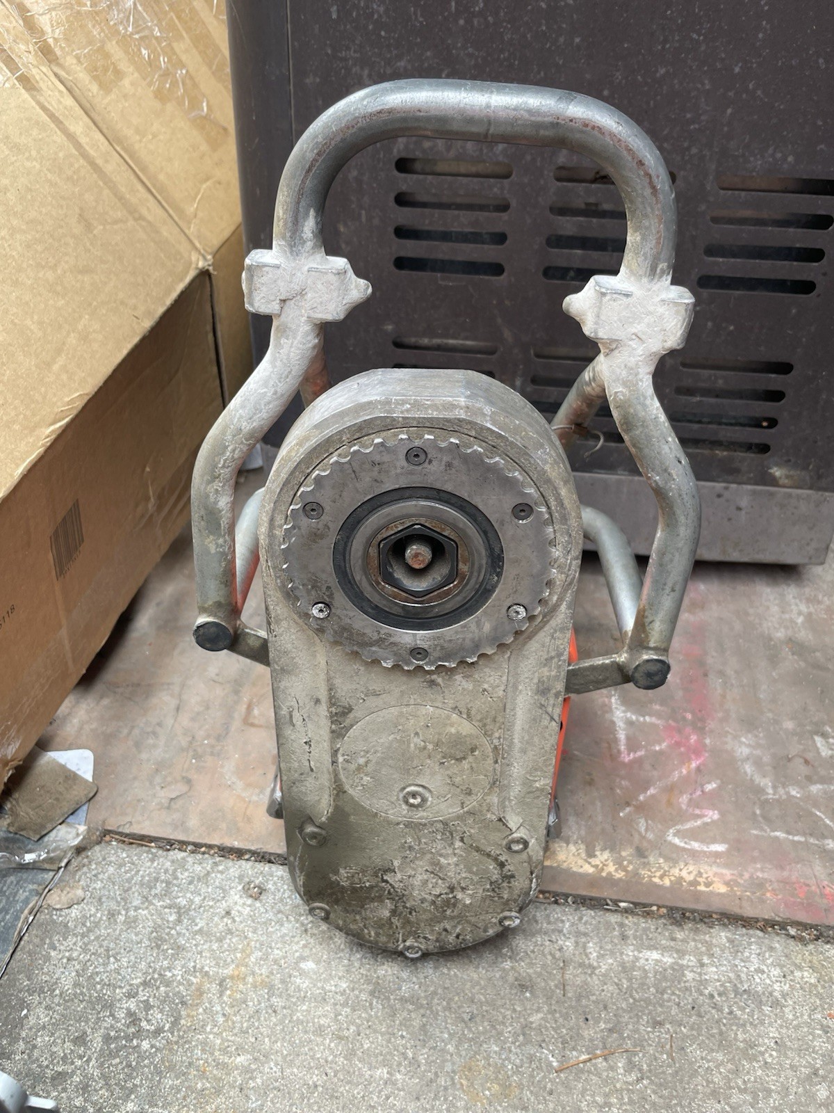 Husqvarna WS 482 HF System With PP 490 Wall Saw