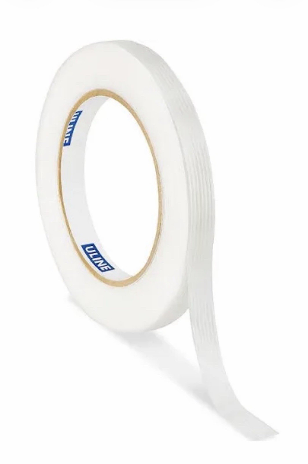 Uline Industrial Strapping Filament Tape – 1⁄2″ x 60 yds (9 rolls – 540 yds)