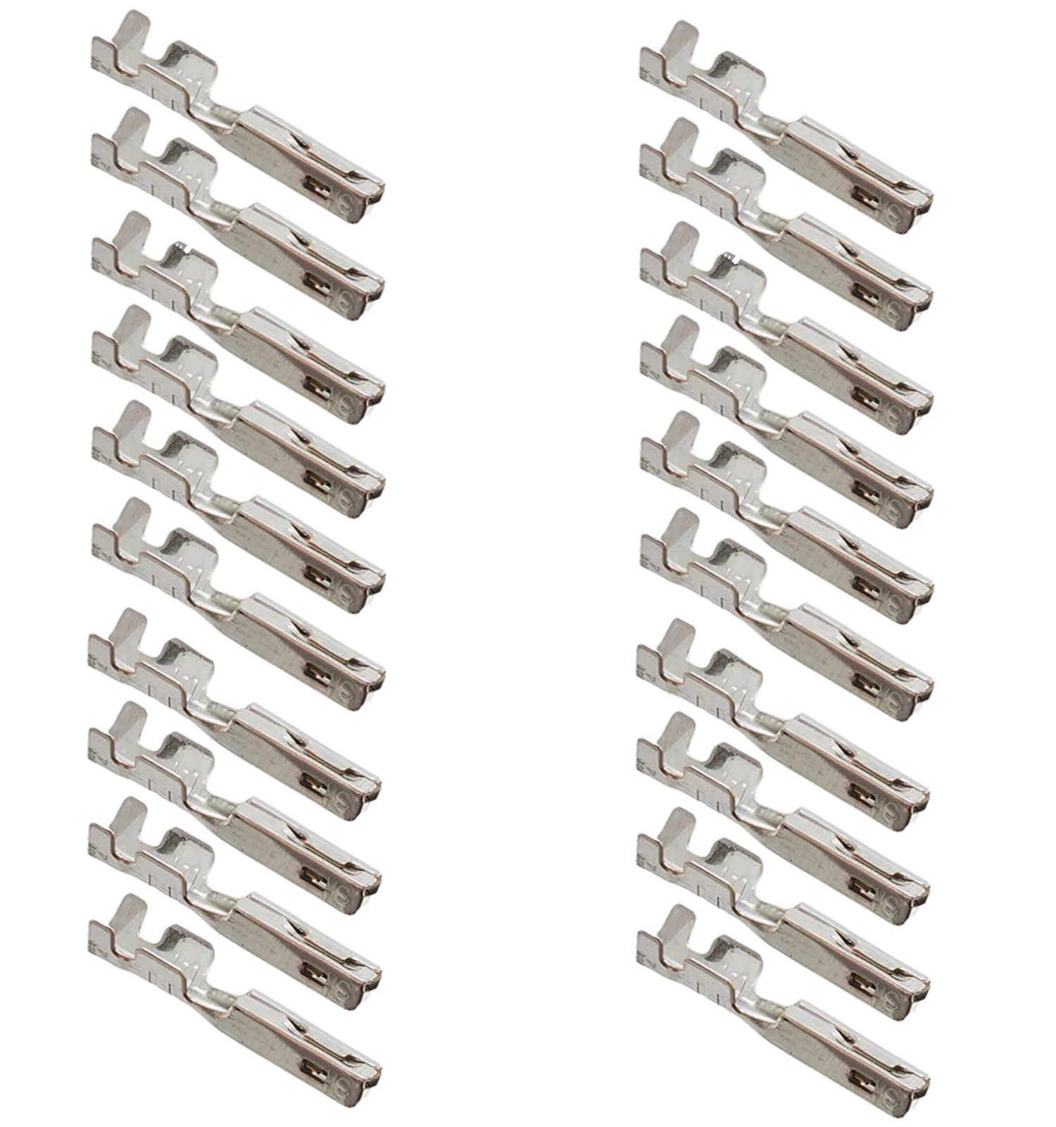 [20x] Female Molex Crimp Terminals, Harley BLACK Waterproof, MX150
