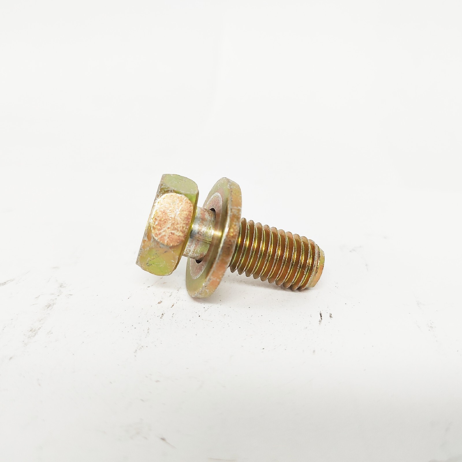 M12-1.75 X 30mm, 4037 Alloy Class 10.9 Sems DIN 933, Yellow Zinc Bolts, 275-QTY