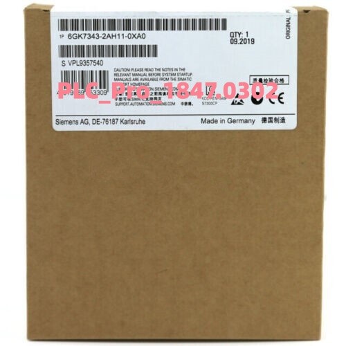 6GK7343-2AH11-0XA0 1PCS Brand New Siemens 6GK7343-2AH11-0XA0 PLC Module
