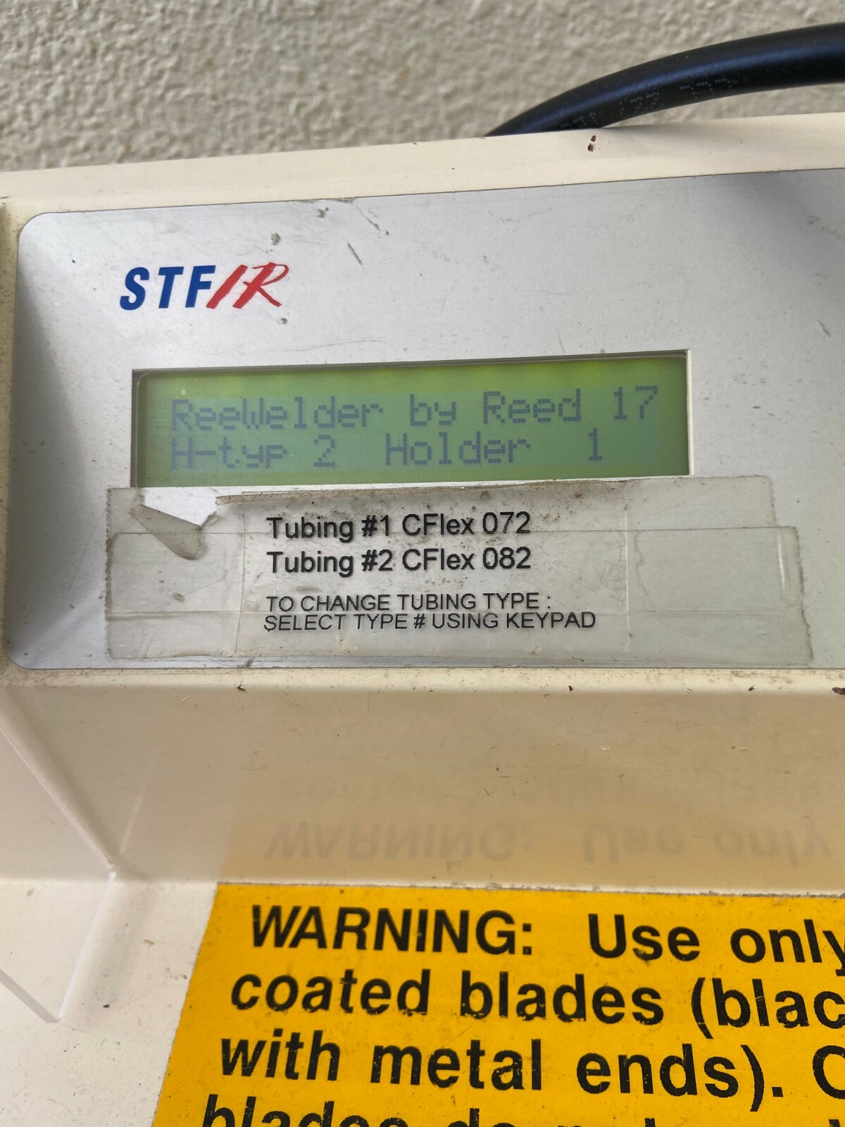 Reed Wave Biotech STF/IR Sterile Tube Fuser / Welder with 5/8″ OD Fuser Blocks