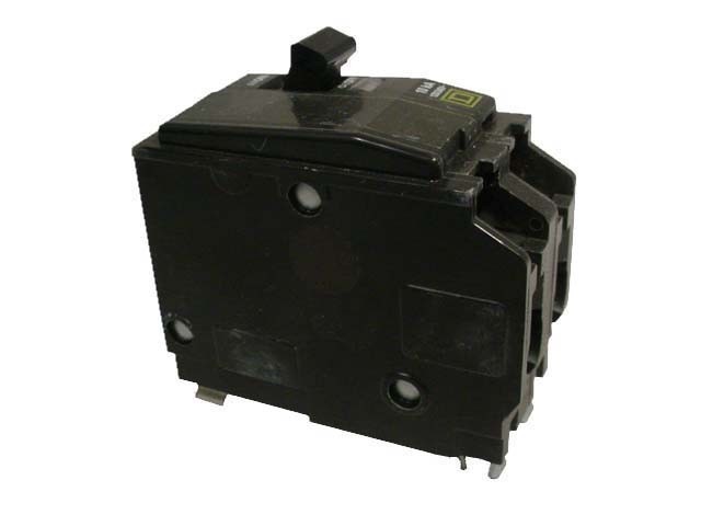 SQUARE D QO230 BU 30A 240V 2P {AIC}K USED NO YELLOW SQ D ON BREAKER