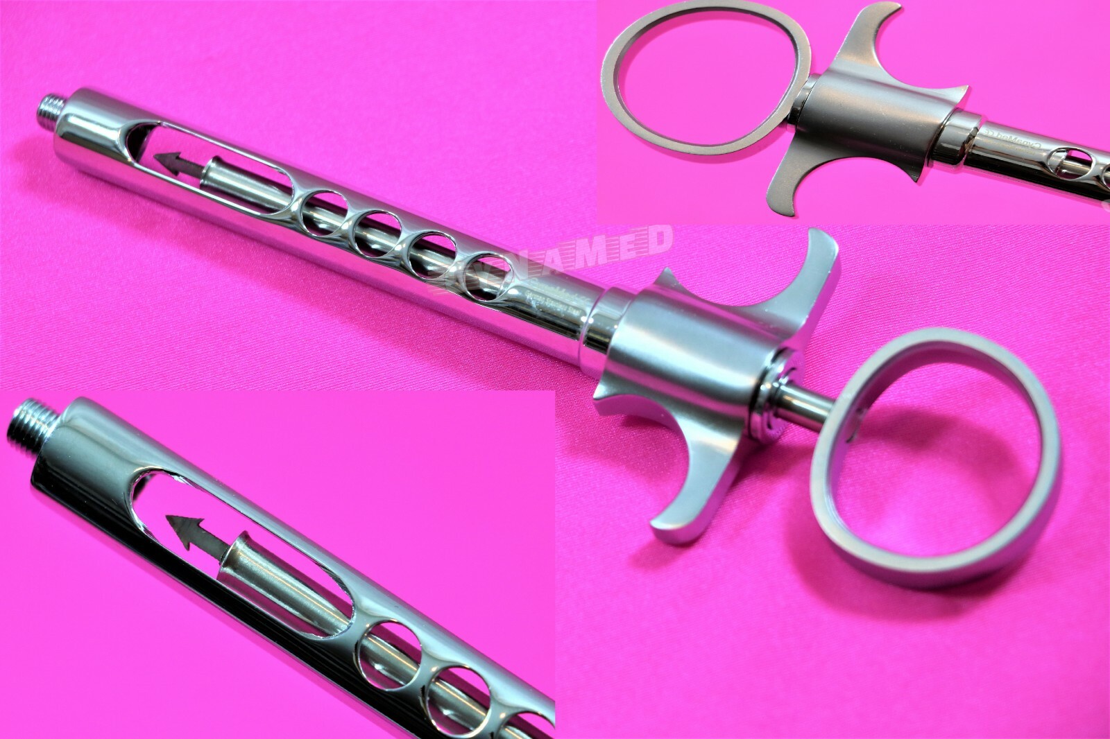 2 HEAVY DUTY GERMAN Dental Syringes Anesthetic Self-Aspirating 1.8ml-DENTAL INST