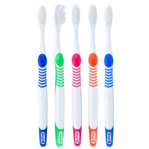 Oral-B Complete Sensitive Toothbrush, 35 X-Soft, Control Grip, 5 Pack
