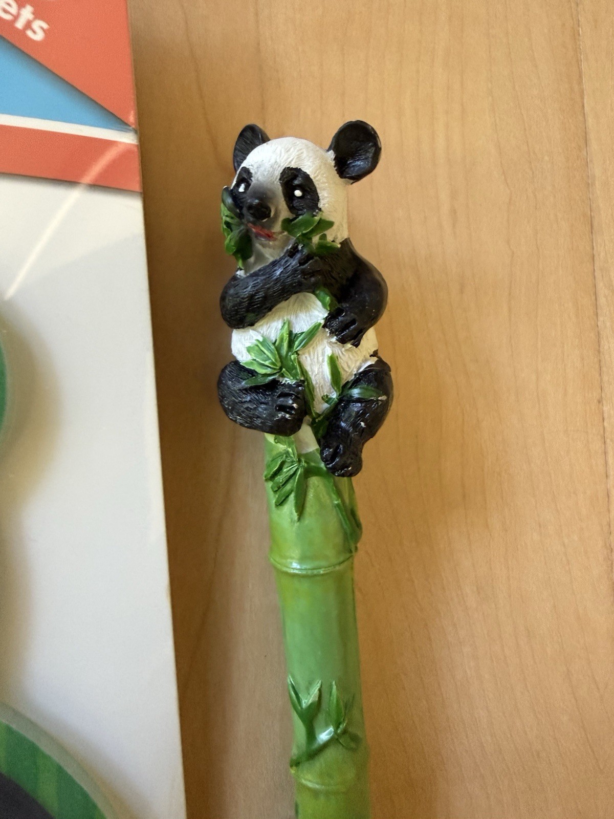 Panda Notepad & Vtg Panda Pen