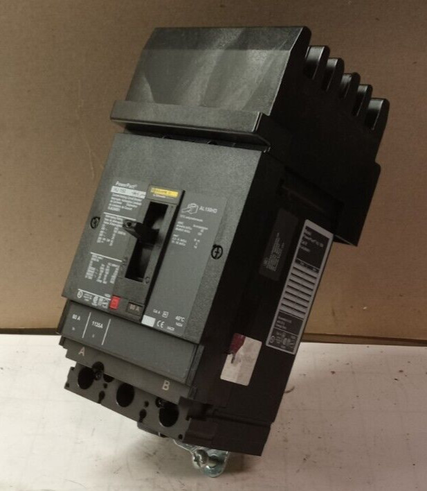 New Square D 80 Amp I-Line Circuit Breaker 2 Pole 600 VAC 250 VDC HJA260801