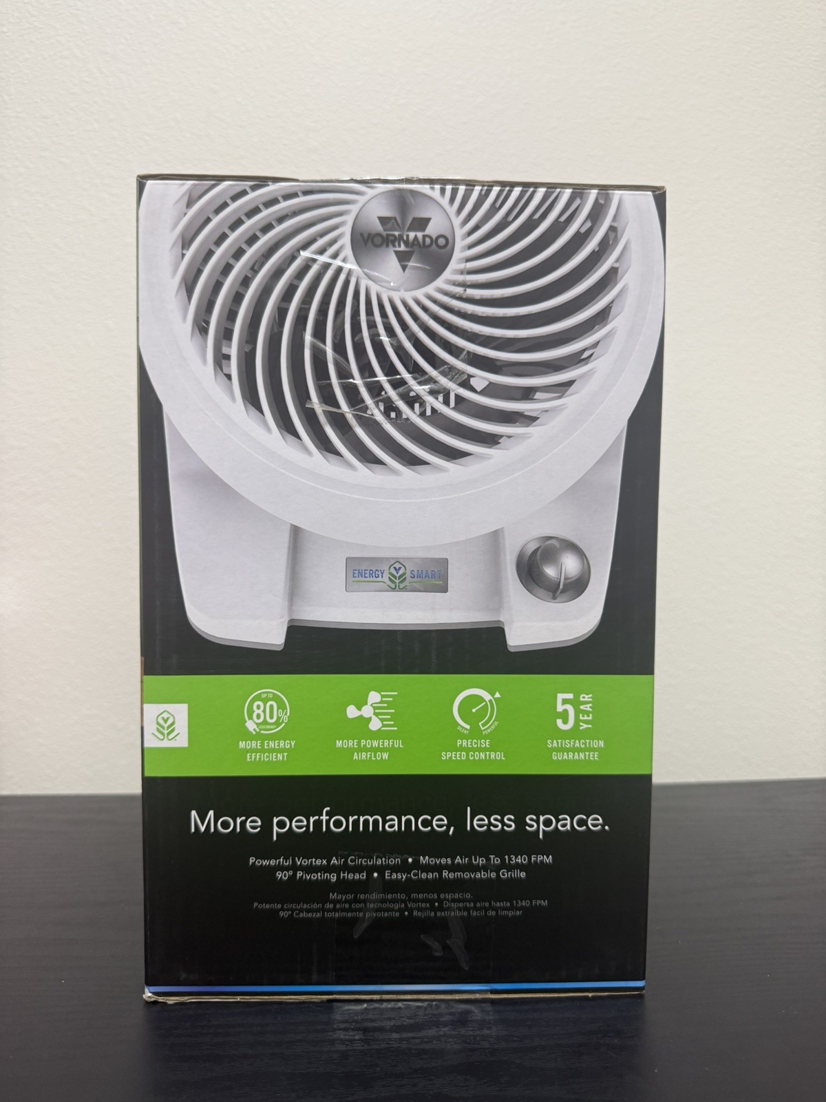 Vornado 533Dc Air Circulator 24V 358 Cfm White Energy Smart Small