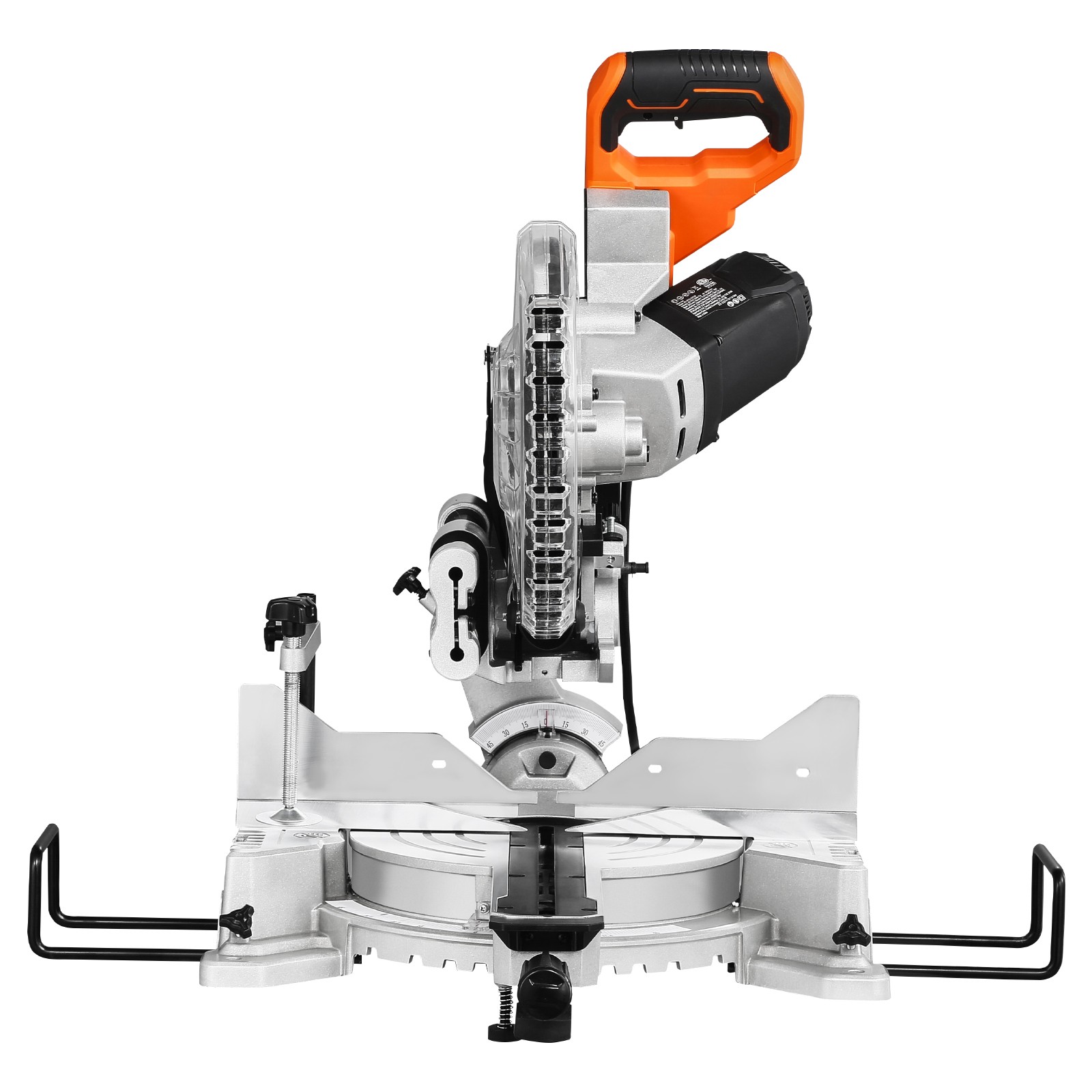 Sliding Compound Miter Saw 10-In Blade 15 Amp Motor Corded Double Bevel 60-Tooth