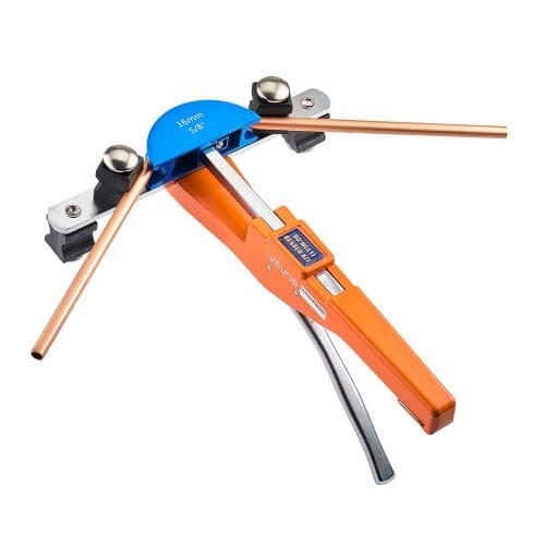 VEVOR CT-S999F-C Tubing Bender Kit 1/4 to 7/8 Inch Ratcheting Pipe Bender HVAC