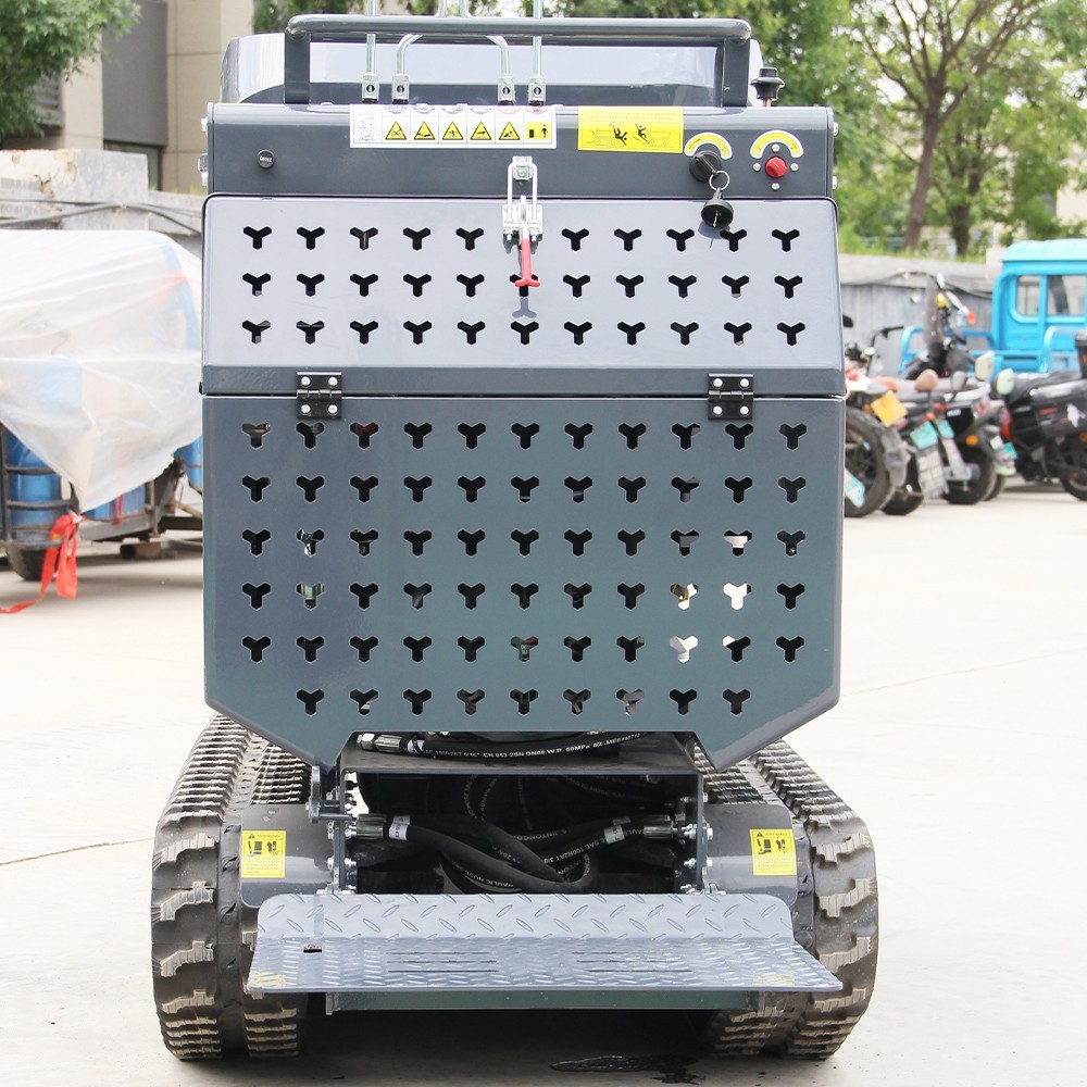 Mini Tracked Dumper 1200kg Load 13.5HP Briggs & Stratton Hydraulic Tipping