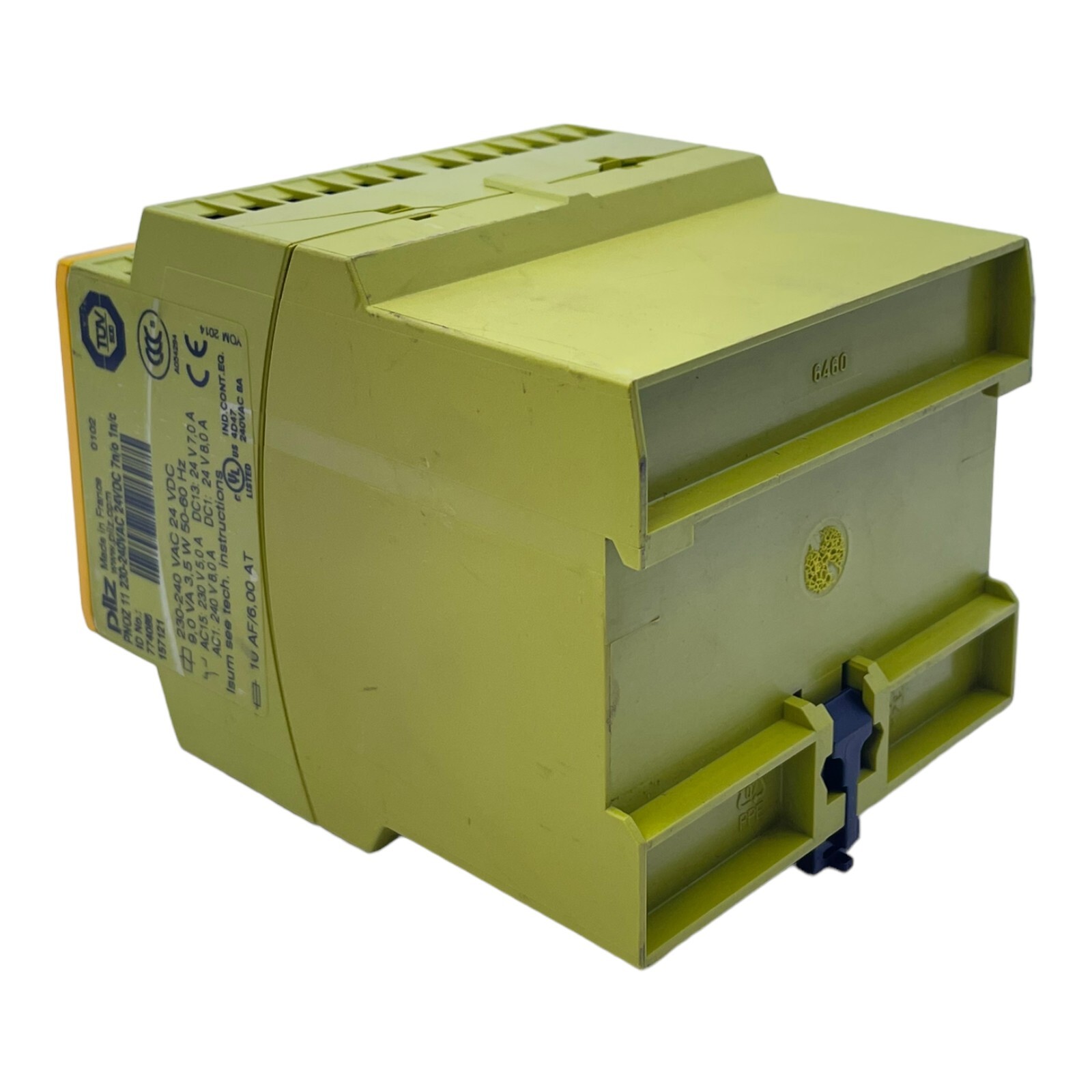 Mushroom PNOZ11 Safety Relay 774080 24V DC 50/60Hz 230-240V AC 230V 5.0 240V 8