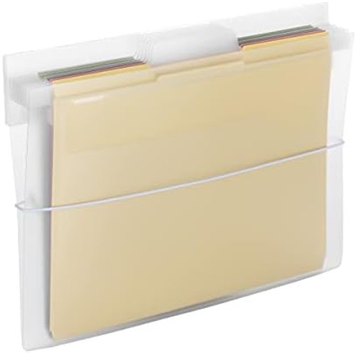 SMEAD Cascading Wall Organizer Gen 2, 6 Pockets, Letter Size, Pastel (92064)