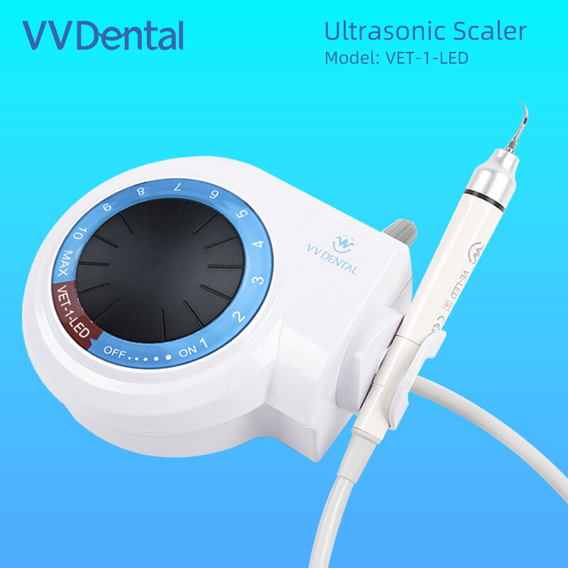 Dental Ultrasonic Piezo Scaler Led Dental Scaler Ultrasonic Veterinary with 5Tip