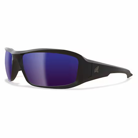 Edge Eyewear Txbap238 Brazeau, Safety Glasses, Anti-Fog & Anti-Scratch, Blue