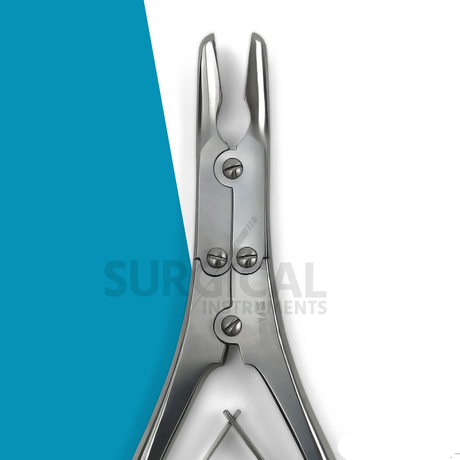 Ruskin Bone Rongeur 7.50″ Straight 5mm Bite Double Action Stainless German Grade