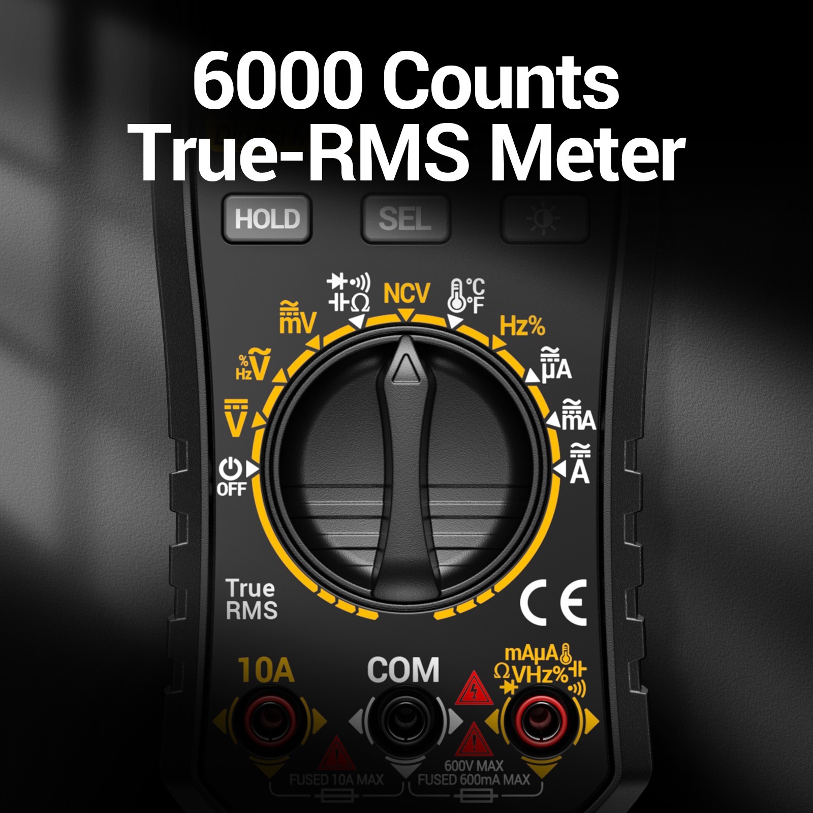ANENG True RMS Digital Multimeter Auto Range 6000 Counts AC/DC Electric Tester
