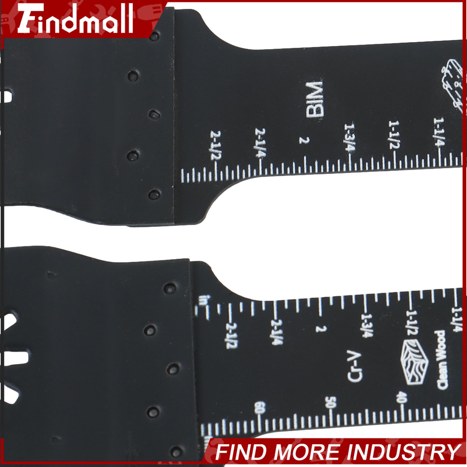 Findmall 10Pcs Extra Long Multitool Blades Japanese Tooth Oscillating Saw Blades