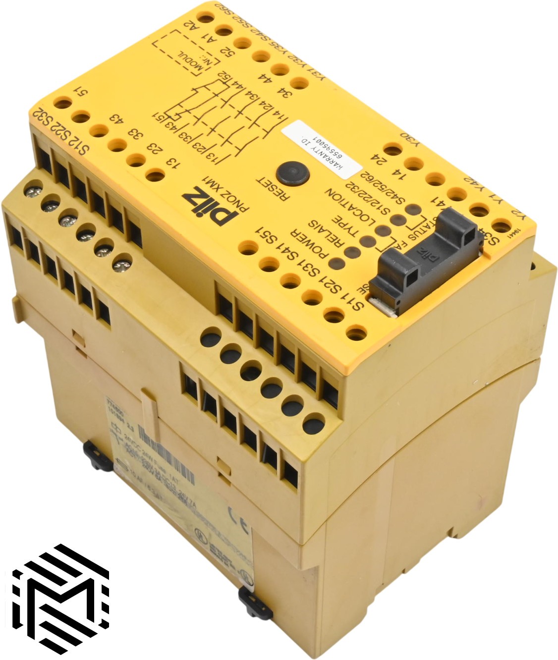 Pilz PNOZ XM1 Safety Controller Relay – 24VDC – 774600 – 4NO, 1NC, 2SO