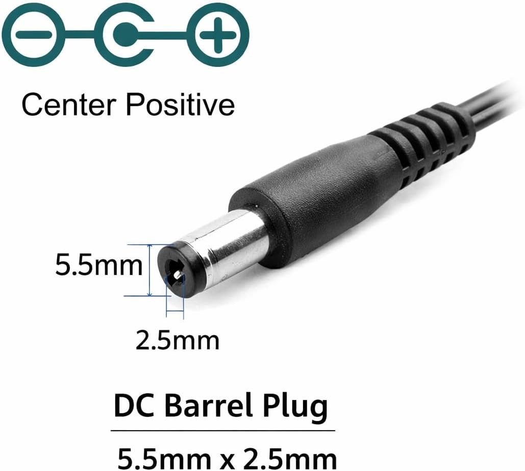 24V 1.5A Power Supply AC Adapter, 100-240V 50-60Hz to DC 24V 1.5A Switching C…