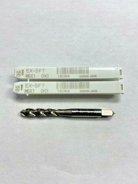 OSG Spiral Fluted Tap EX-SFT M6 X 1 OH3 EDP:18084