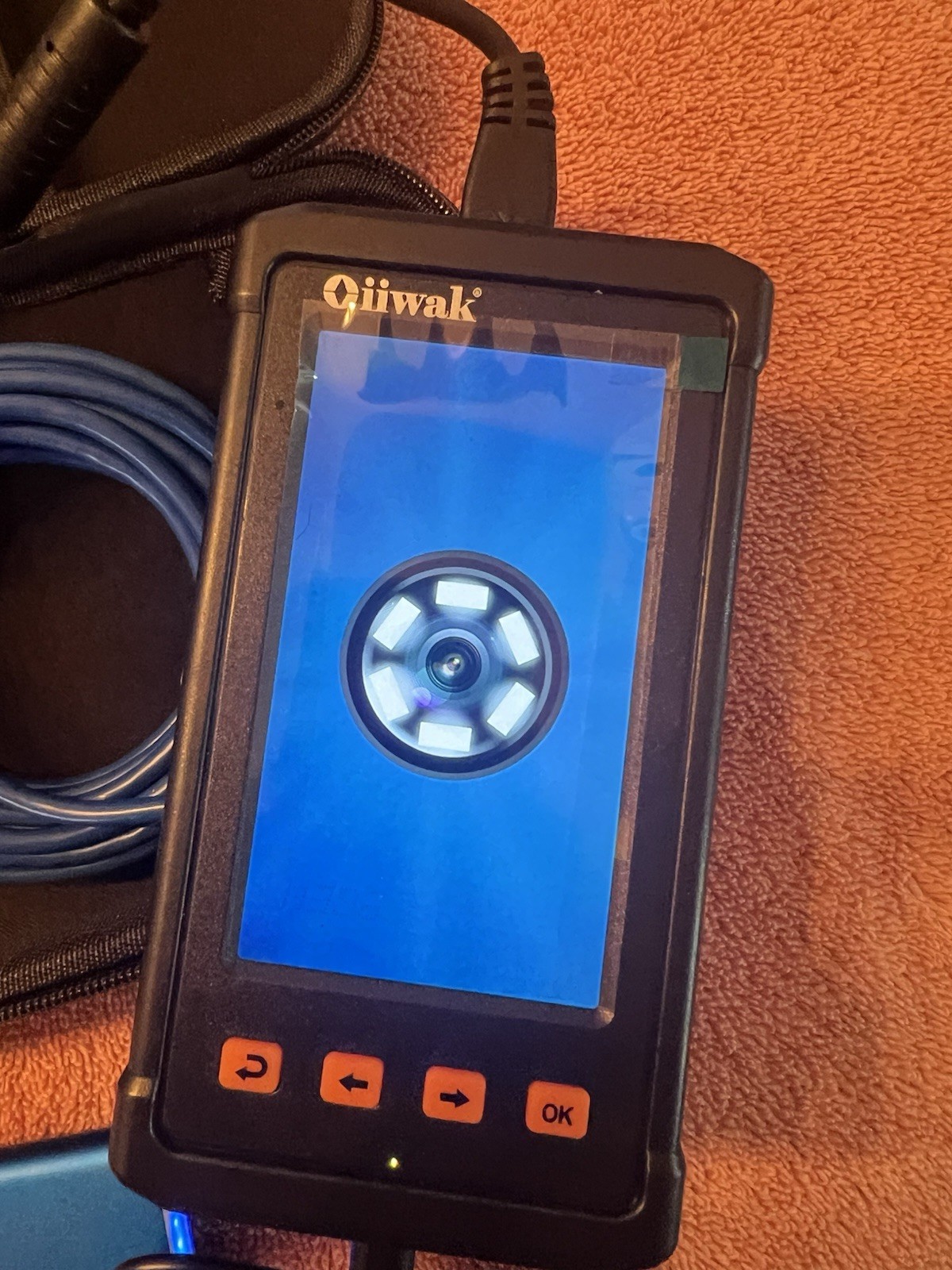 New In Box Oiiwak 1080P HD Digital Endoscope Inspection Camera 11FT 3.5m