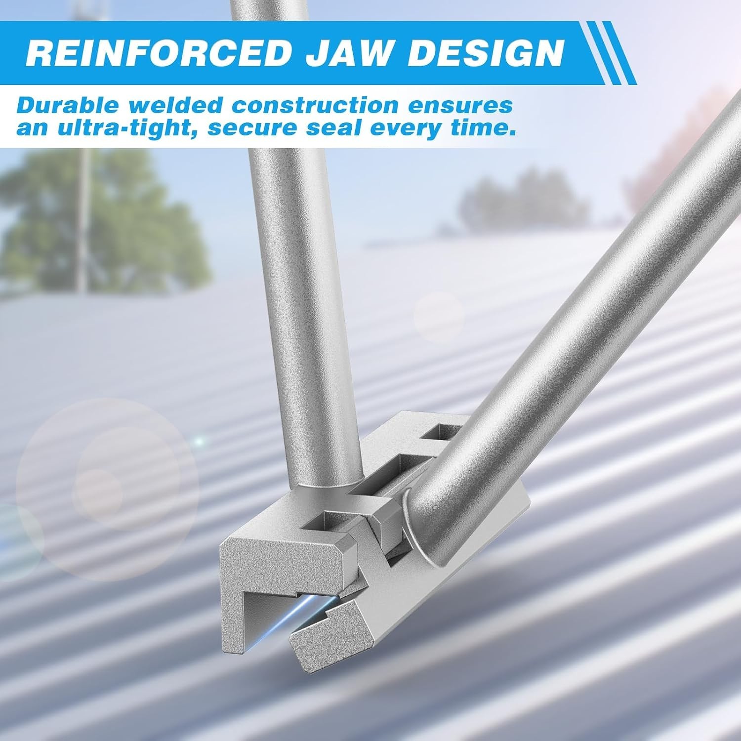 Heavy Duty Hand Seamer & Metal Bender Tool for Perfect Edges
