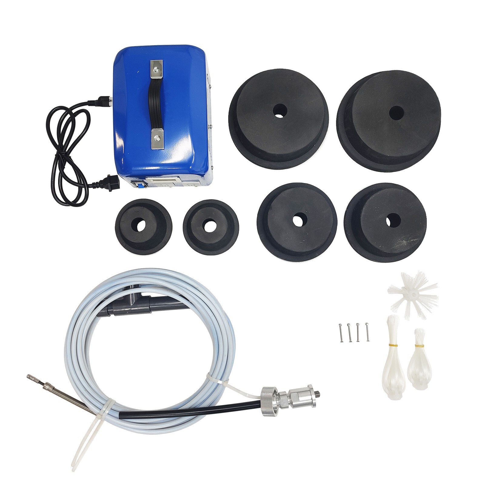 Pipe Tube Cleaning Machine 110V/220V Air Duct Cleaning Machine,Sweeping&Suction