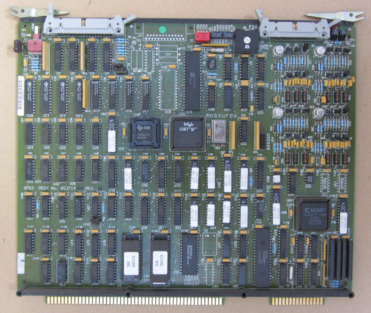 Honeywell Measurex Card, GP63, 05371400 REV H