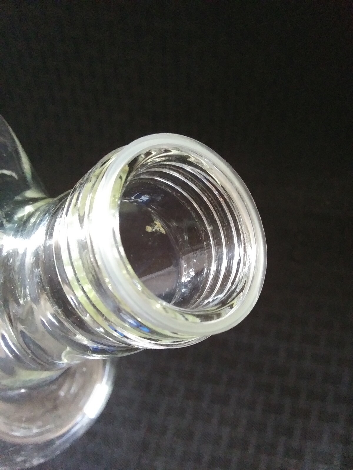 WHEATON 1000mL Glass Graduated Spinner Flask w/ GL45 Caps No Center Cap