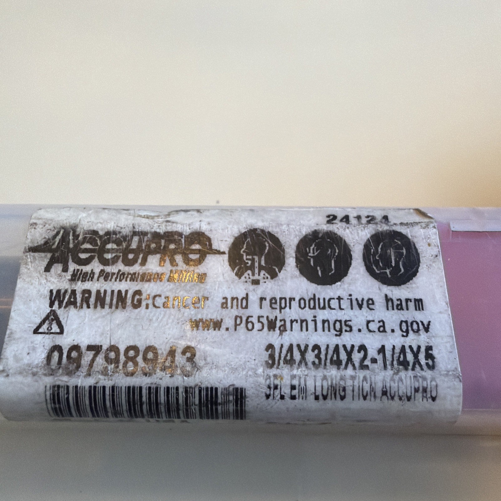 Accupro Square End Mill: 3/4″ Dia, 2-1/4″ LOC 09798943