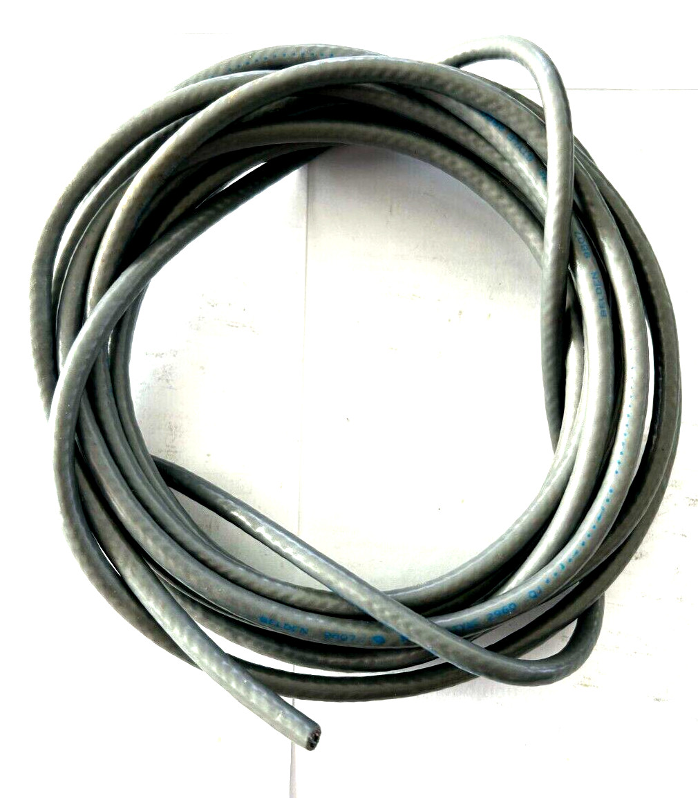 15 FT Belden 9807 28/5P Twist Pair Multi-Shielded 100 Ohm Low Cap Computer Cable