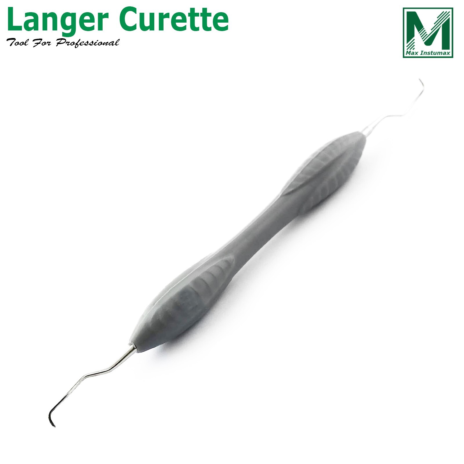 Langer 1-2 Curette Universal Periodontists Scalers Double Ended instruments 2PCS