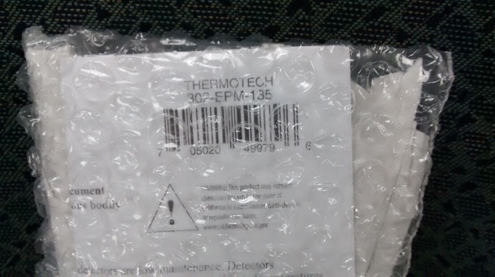 Explosion Proof Heat Detector, 135 Deg Rate Compensated, Thermotech #302-EPM-135