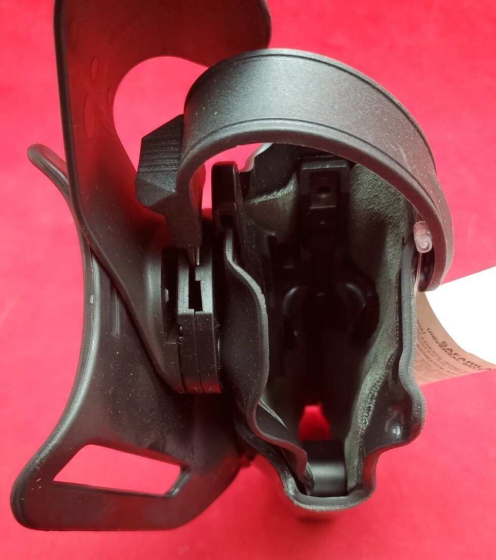 SafariLand HG Black Gun Holster Mid-Ride Level III 6360-73-91 Beretta 4.90″ 92F