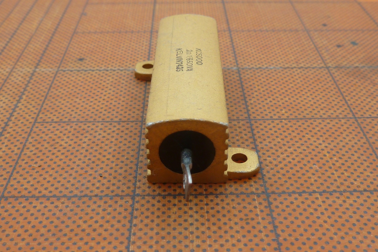Resistor 0.2 Ω 50 Watts 1% Kelvin KC5000 (7 pcs) RH-50 Style