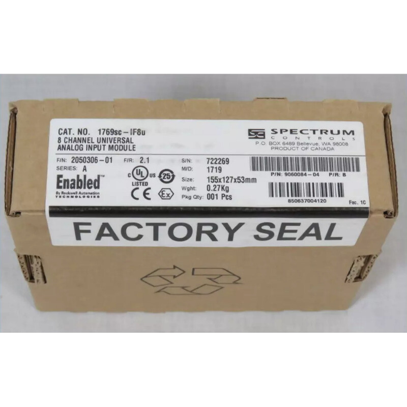 1769SC-IF8U /A 8 Ch Universal Analog Input Module New with Unopened box AB