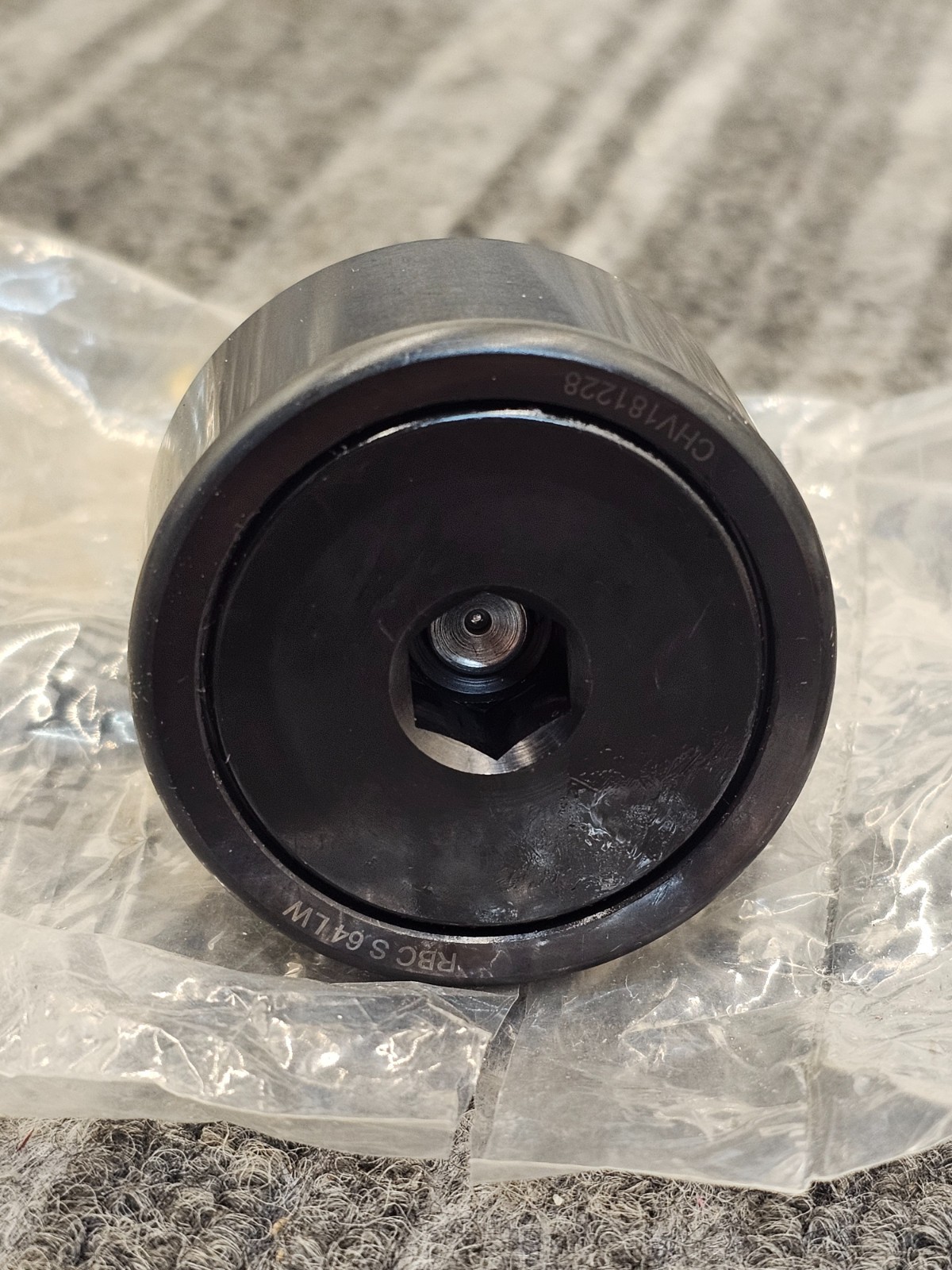 RBC Bearings S64LW: Flat Cam Follower Bearing 2-inch Roller Diameter
