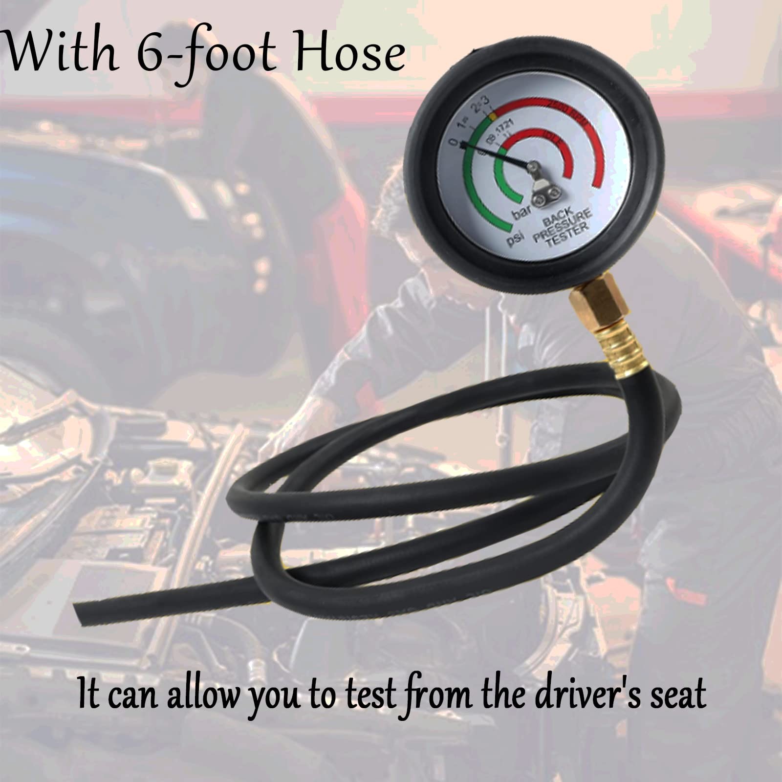 Exhaust Back Pressure Tester Car Catalytic Converter Clog Exhaust…