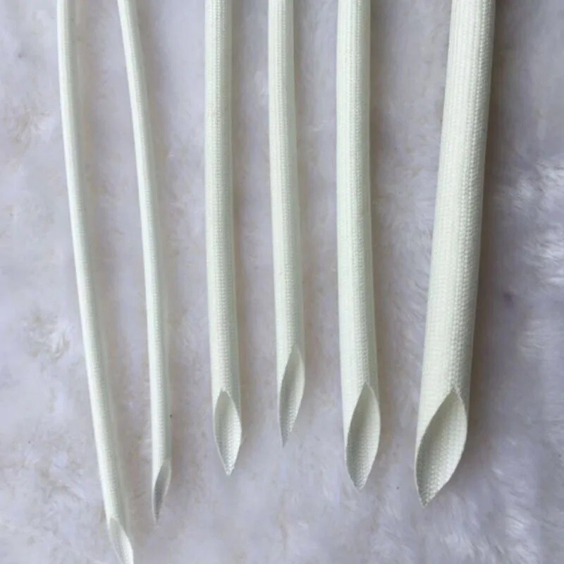 Silicone Fiberglass Sleeving Cable Wire HIGH TEMP Insulating Tube Sheath 1-50mm