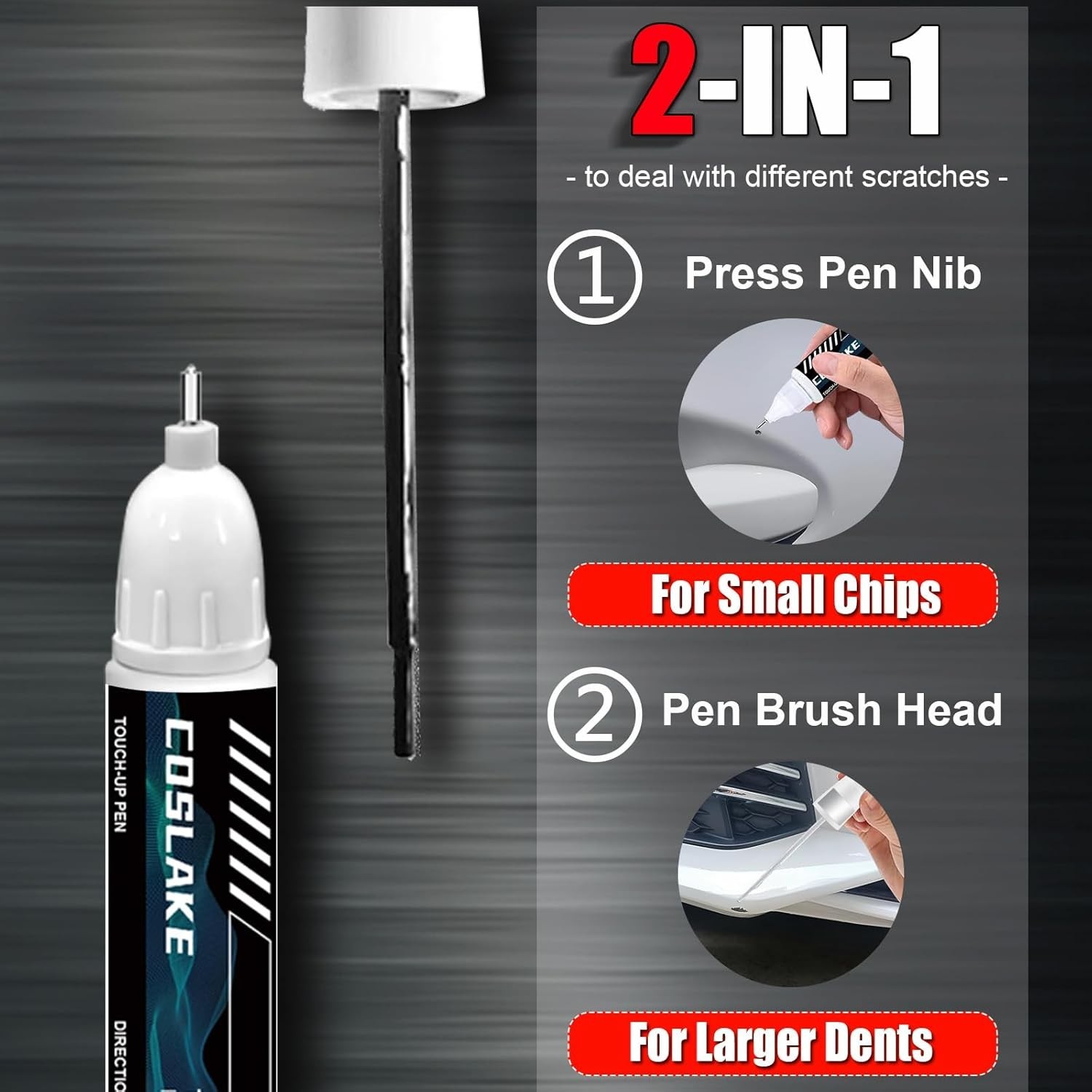 Car Touch Up Paint(Sterling Gray Metallic(GXD/WA130H)) for Chevrolet, Car Paint