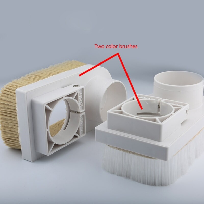 70mm 80mm 90mm 100mm Sliding Door Spindle Dust Shoe Cover Brush Cleaner