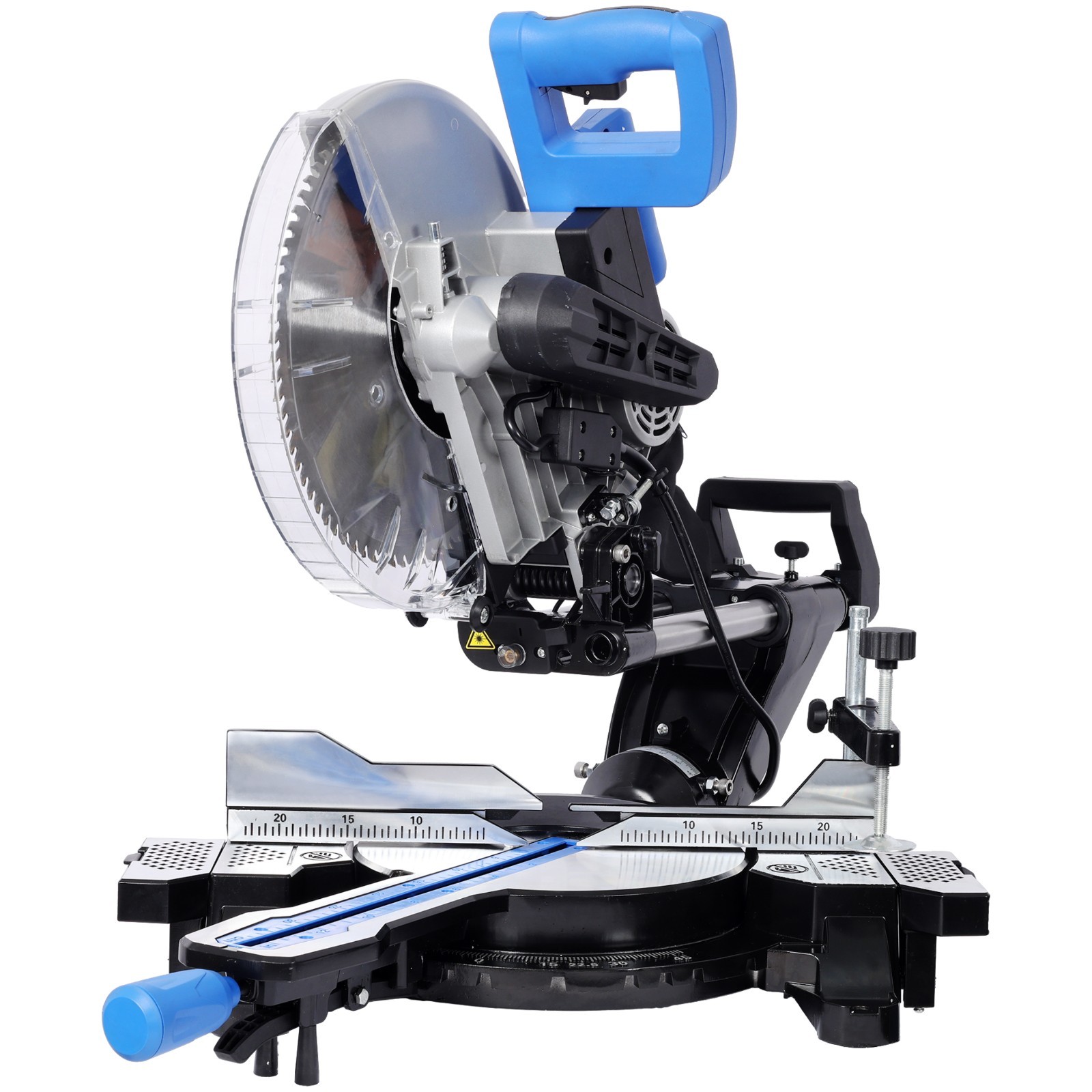 12″ 80-Tooth Blade Dual Bevel Sliding Miter Saw w/ Laser Guide 15Amp Motor 2000W