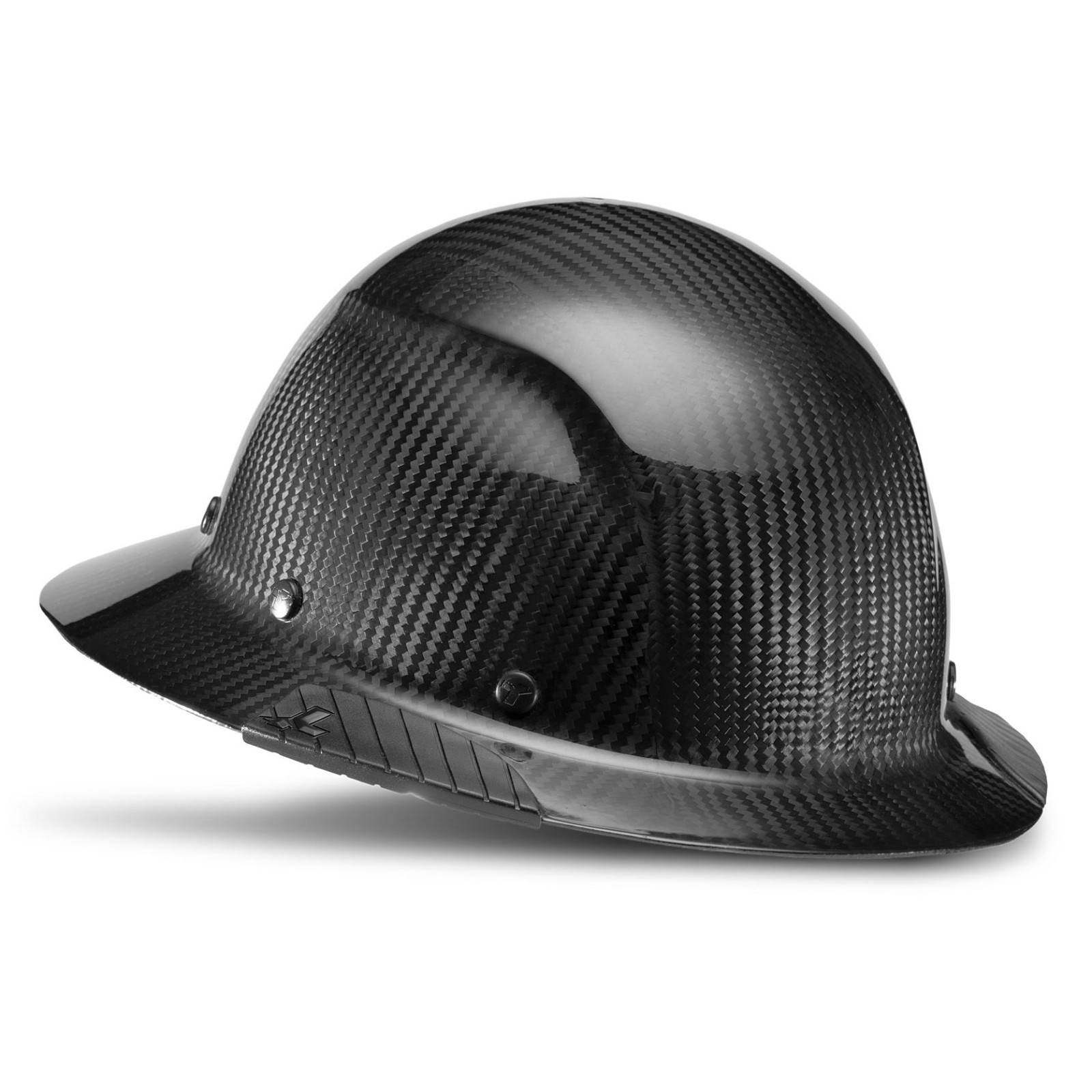 LIFT Safety HDC-15 DAX Carbon Fiber Full Brim Hard Hat Ratchet Suspension Black