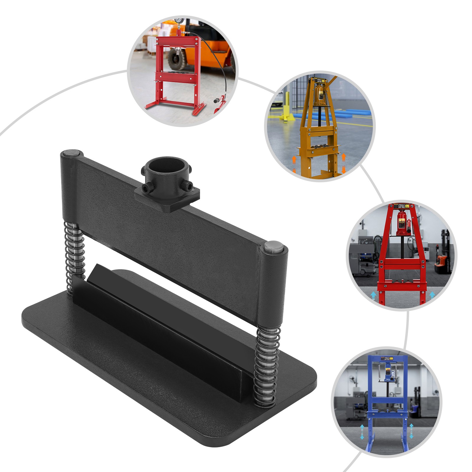 12″ Press Brake Attachment for Hydraulic Shop Press 12 Ton Bending Tool