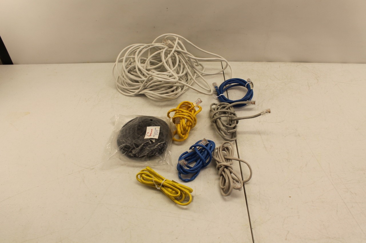 Ethernet Cables Lot Of 25 CAT5 CAT6 (See Details)