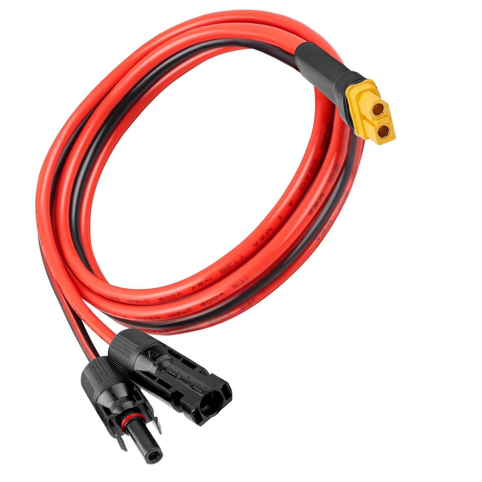 10 AWG XT60 Female Male Connector Adapter to Solar Extension Cable Battery Cable