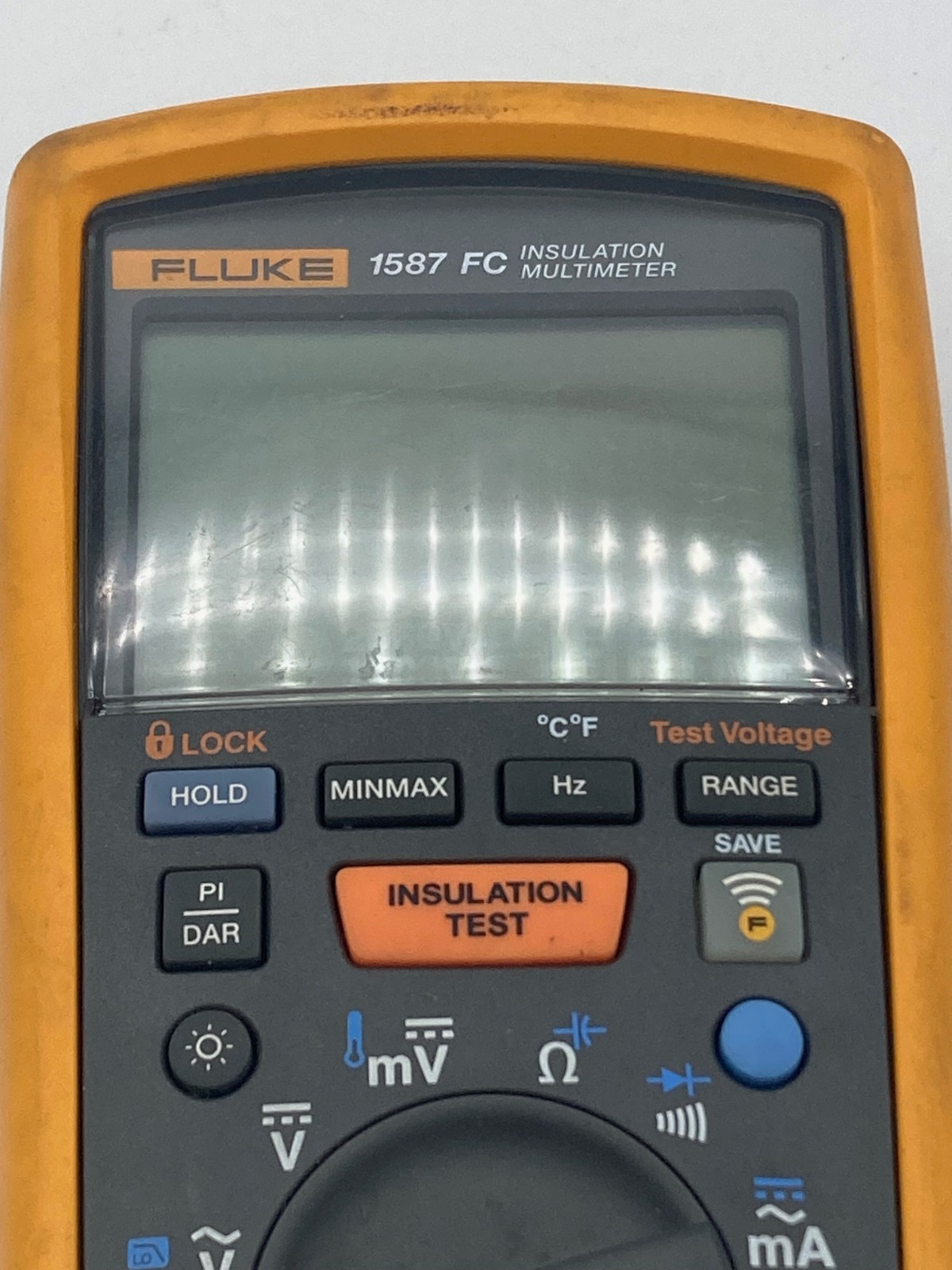 Fluke 1587 FC Insulation Multimeter Megohmmeter w/ Test Leads & Soft Case