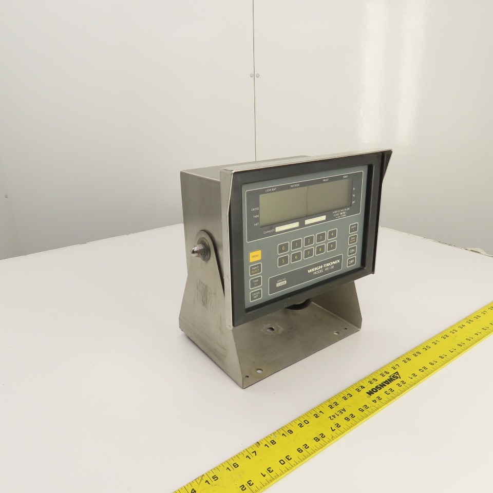 Weigh-Tronix WI-150 Digital Weight Indicator Scale Display Nema 4 (Clean)